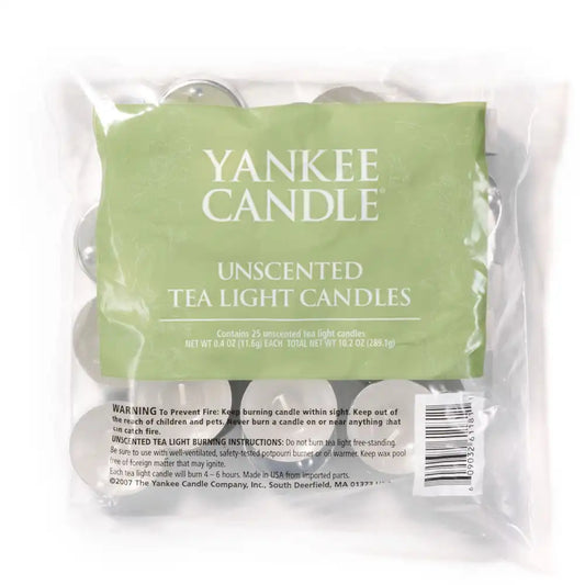 Unscented Tea Light Candles Unscented Tea Light Candles