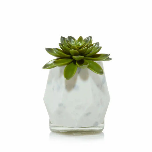 Faceted Succulent ScentPlug® Diffuser with Light ScentPlug® Diffuser