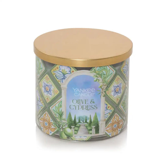 Olive & Cypress 3-Wick Candle