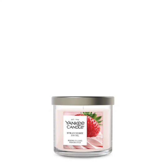 Strawberry Swirl Small Tumbler Candle