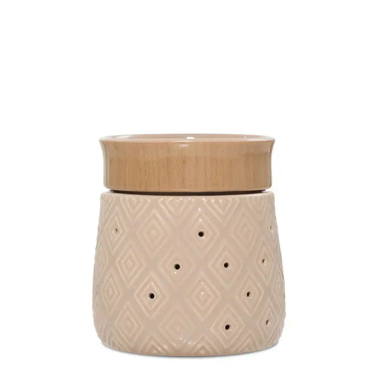 Diamond Weave Electric Wax Melt Warmer Electric Wax Melts Warmer