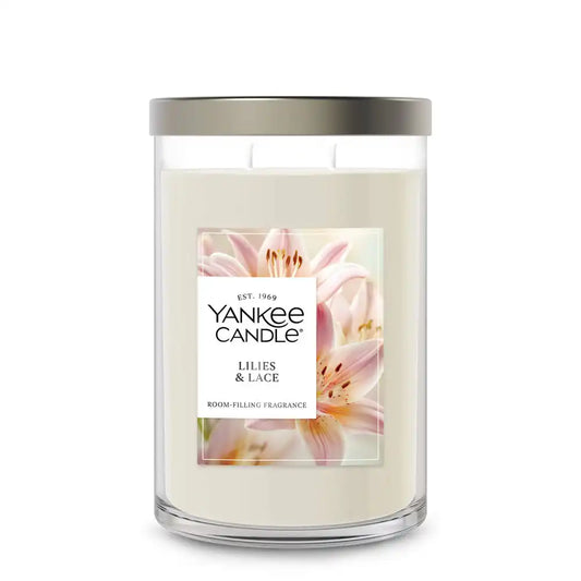 Lilies & Lace Large Tumbler Candle
