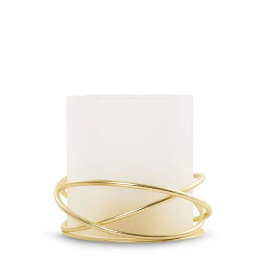 Golden Halo Tea Light Candle Holder Tea Light Candle Holders