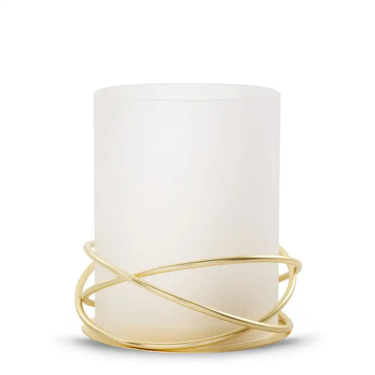 Golden Halo Jar Candle Holder Jar Candle Holder
